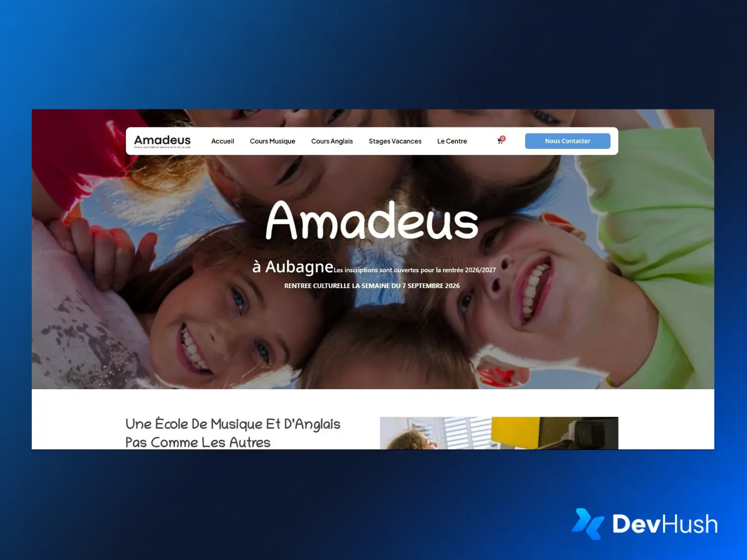 Amadeus-Aubagne Website