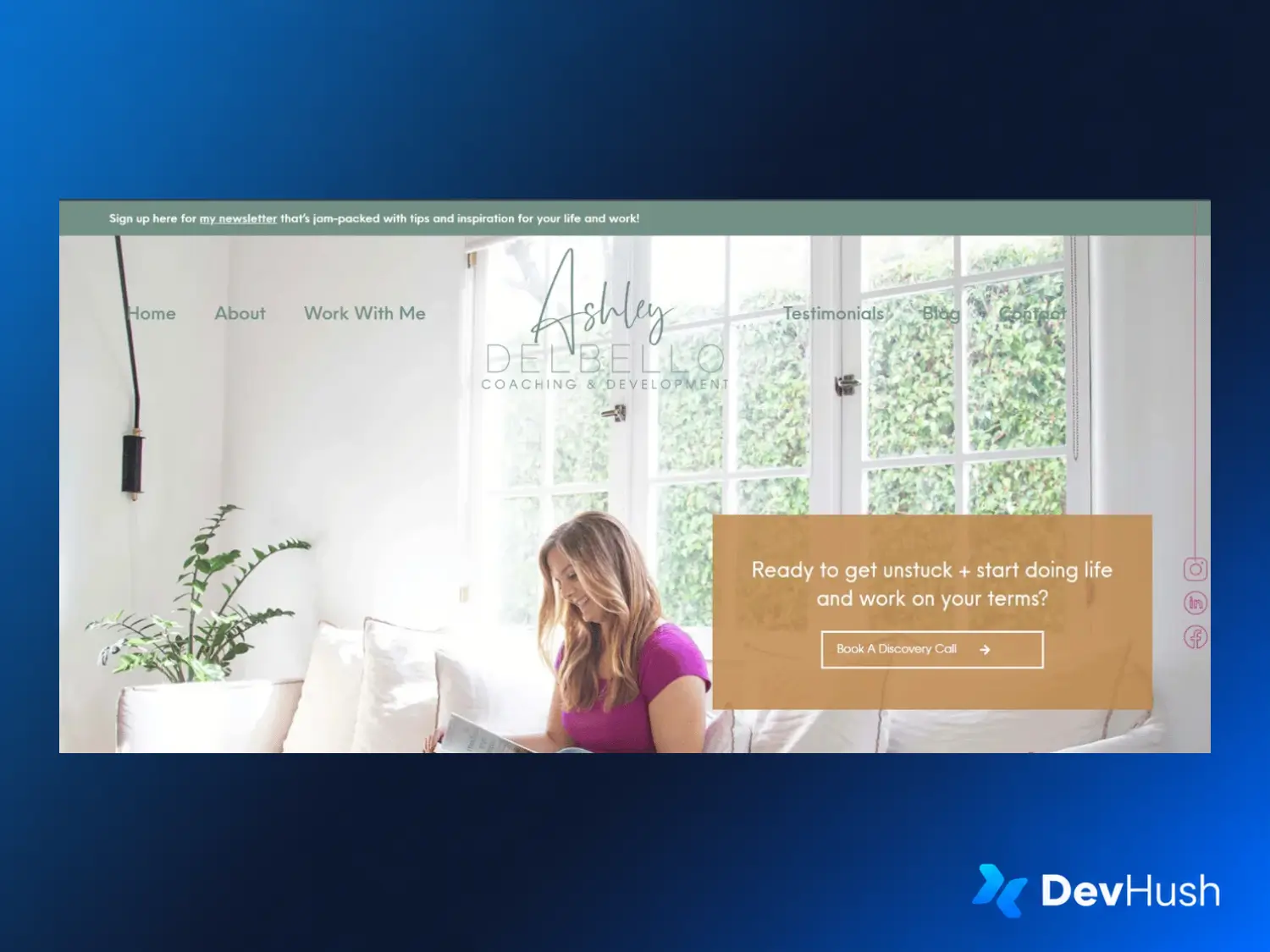Ashley Delbello Website