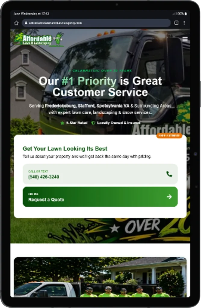 Affordable Lawn & Landscaping - DevHush White-Label WordPress ...