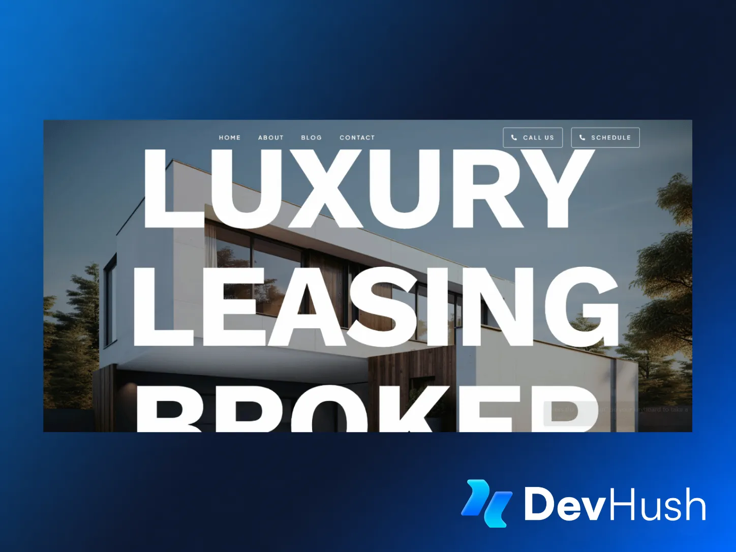 Luxury leasing