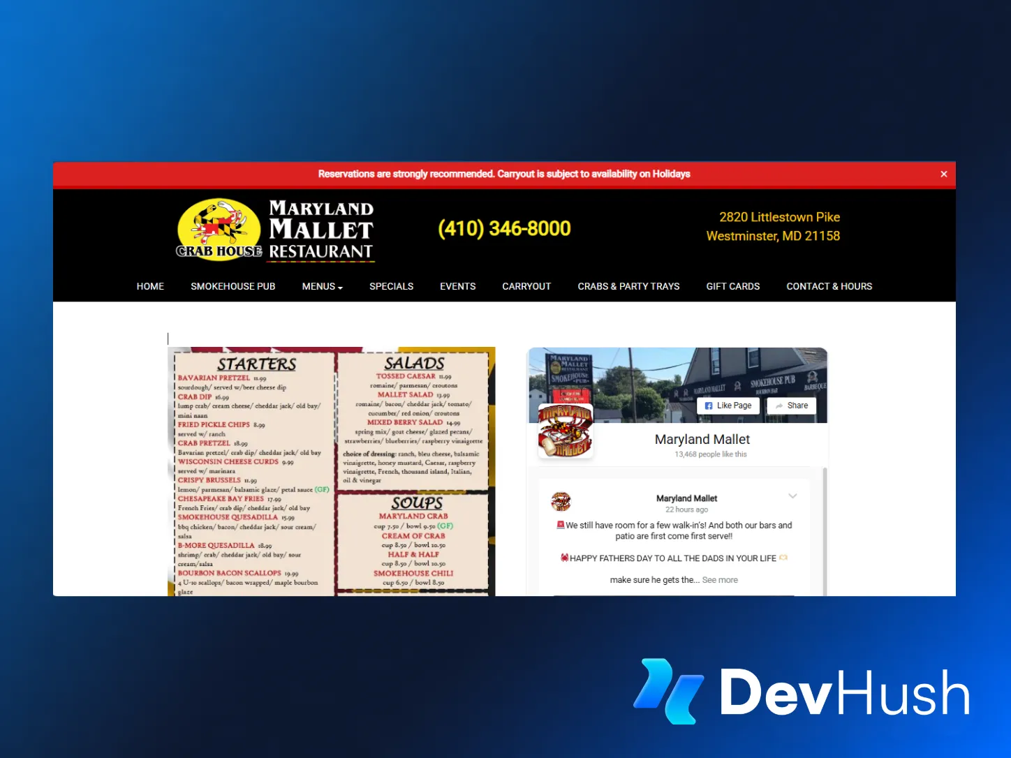 Maryland Mallet Restaurant