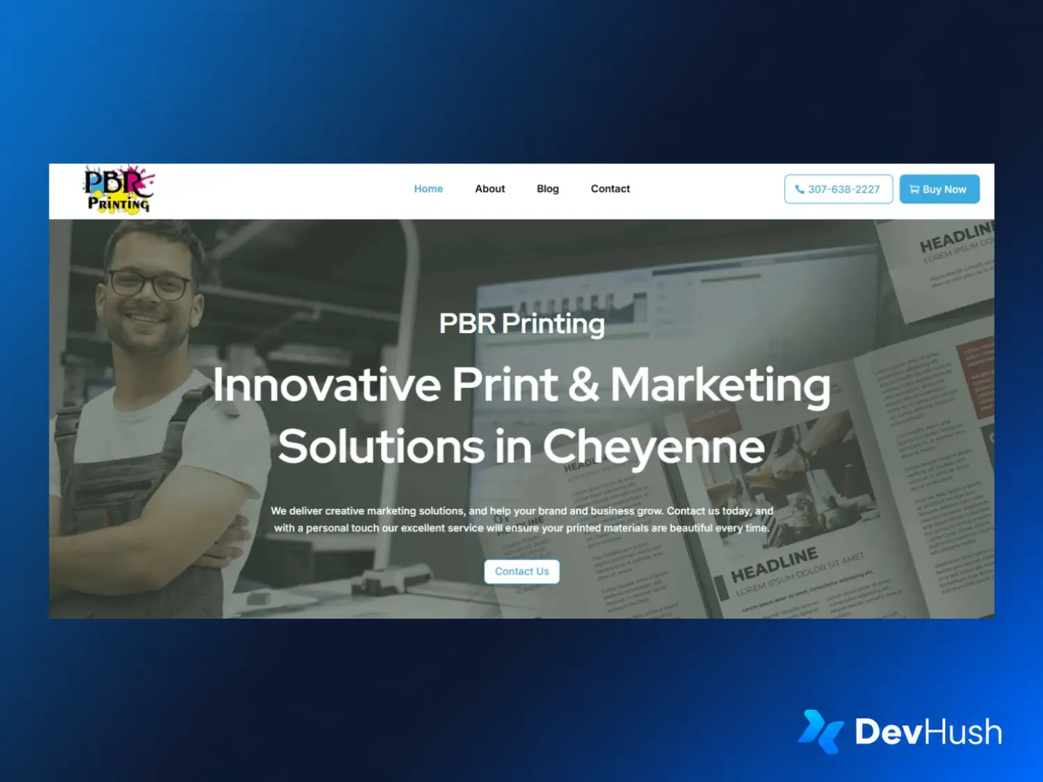 PBR Print Website